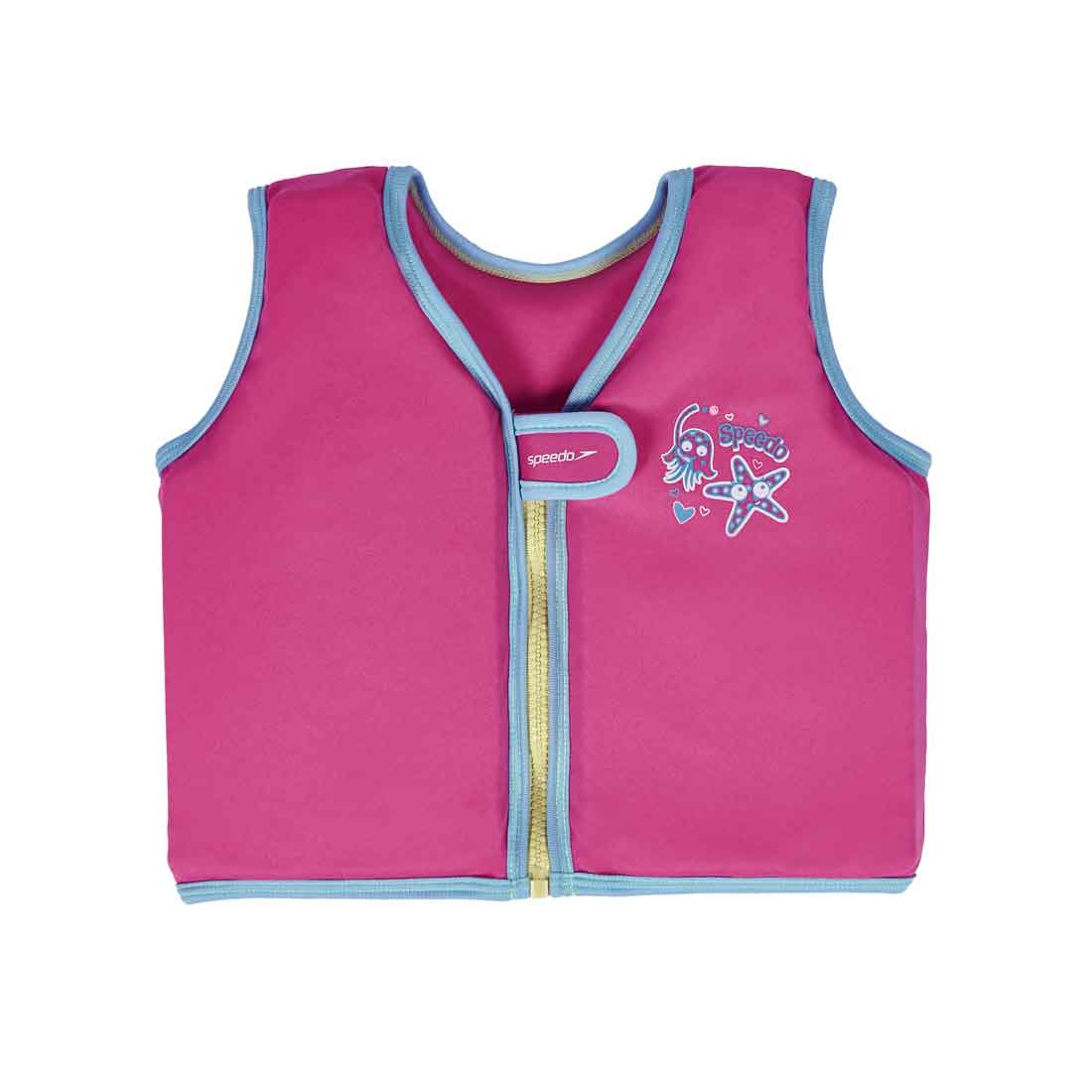 Transformator schelp behalve voor Zwempak drijfpak voor baby's en jonge kinderen Speedo SEA SQUAD FLOAT vest  roze