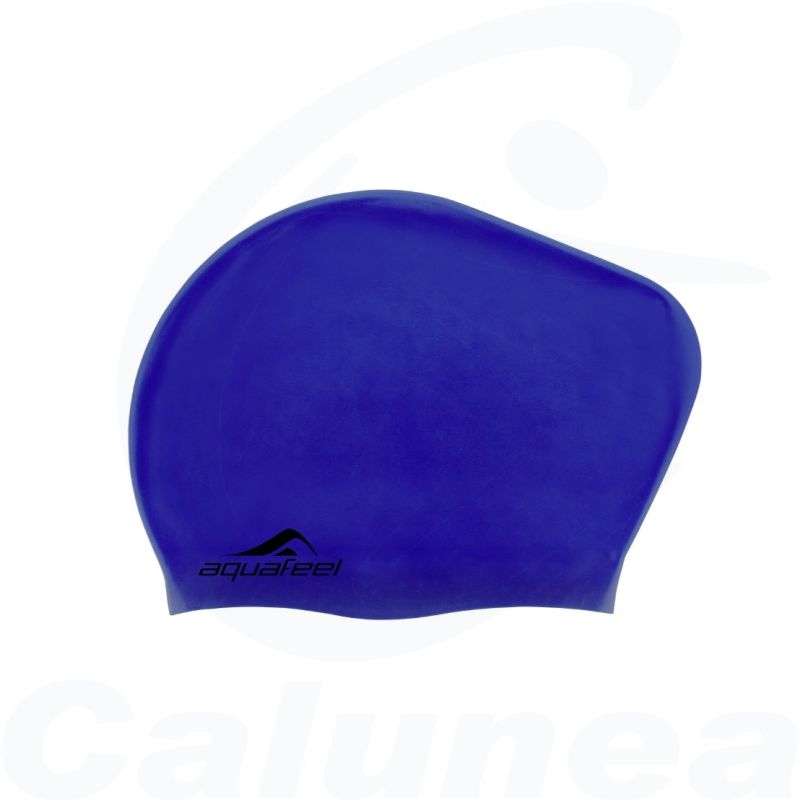 Image du produit Badmuts voor lang haar LONG HAIR CAP BLAUW AQUAFEEL - boutique Calunéa