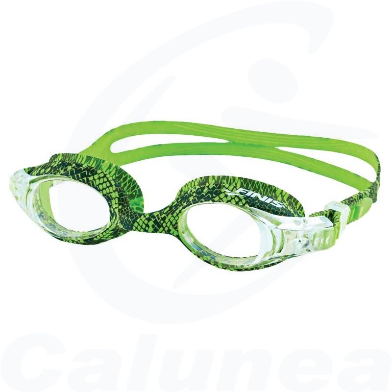 Image du produit Kinderzwembril ADVENTURE GROEN SLANG FINIS (4-10 Jaar) - boutique Calunéa
