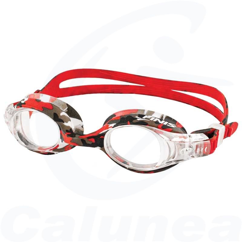 Image du produit Kinderzwembril ADVENTURE ROOD CAMOUFLAGE FINIS (4-10 Jaar) - boutique Calunéa