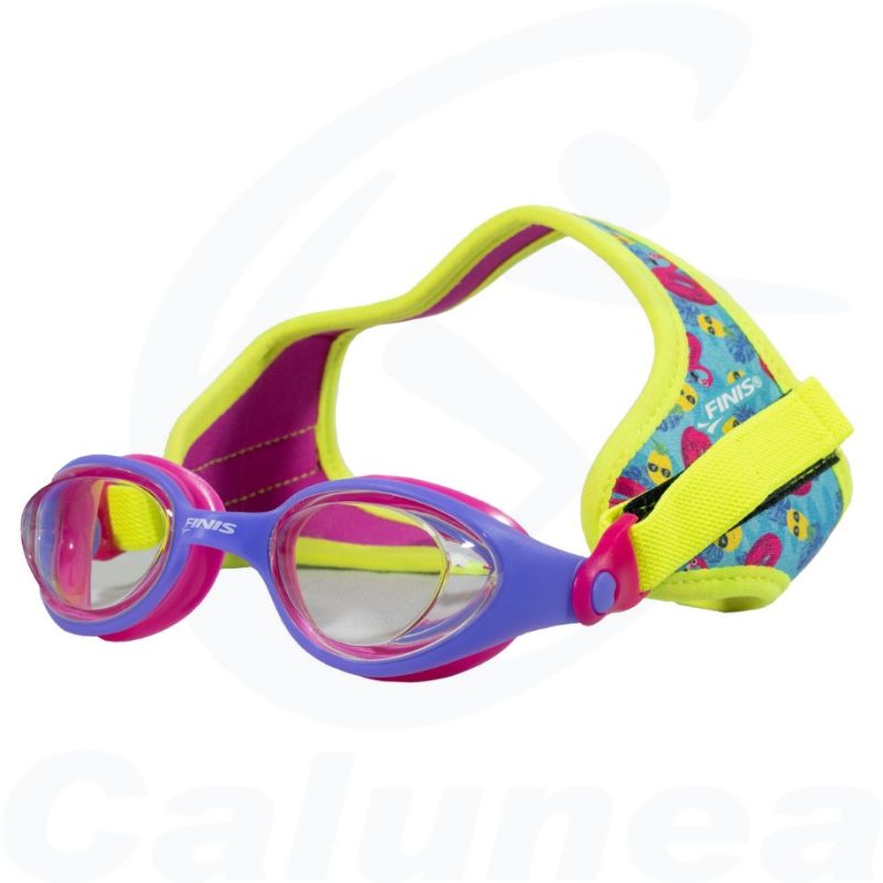Image du produit Kinderzwembril DRAGONFLY FLAMINGO FINIS (4-12 Jaar) - boutique Calunéa