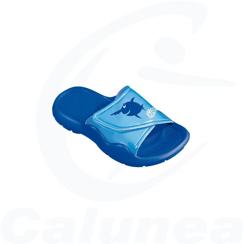Image du produit Kinderbadslippers SEALIFE BLAUW BECO (23/32) - boutique Calunéa