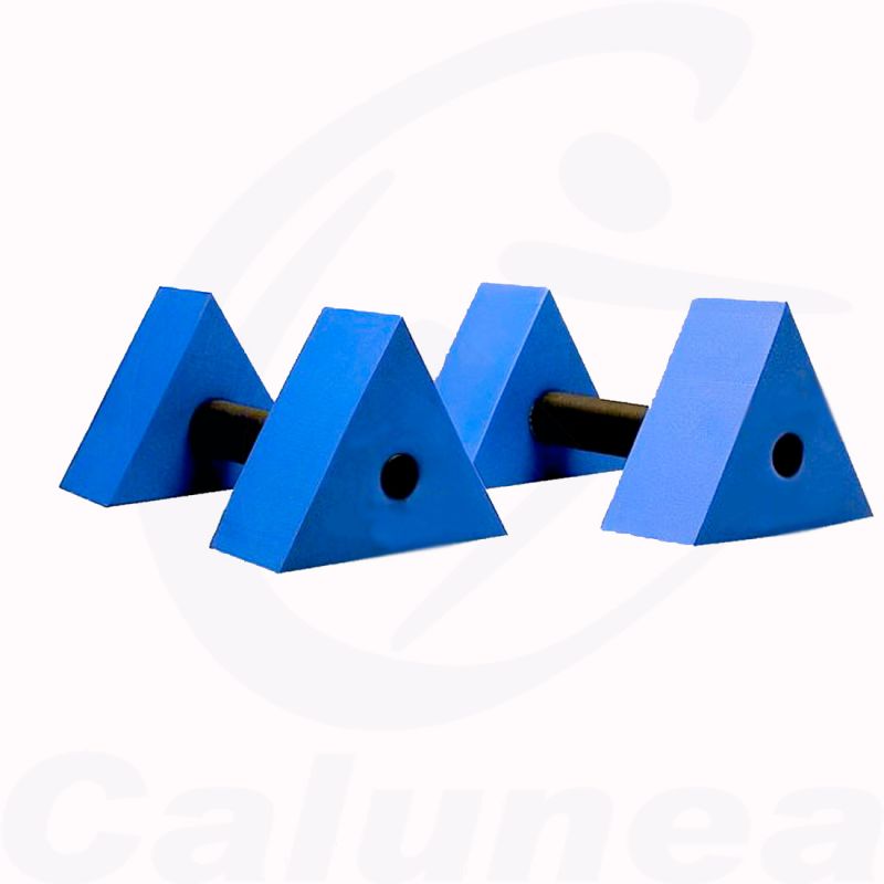 Image du produit DRIEHOEKIGE AQUAHALTERS BLAUW CALUNEA - boutique Calunéa