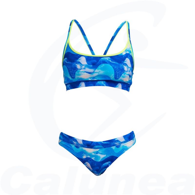 Image du produit 2-Delig damesbadpak / Bikini DIVE IN SPORTS FUNKITA - boutique Calunéa