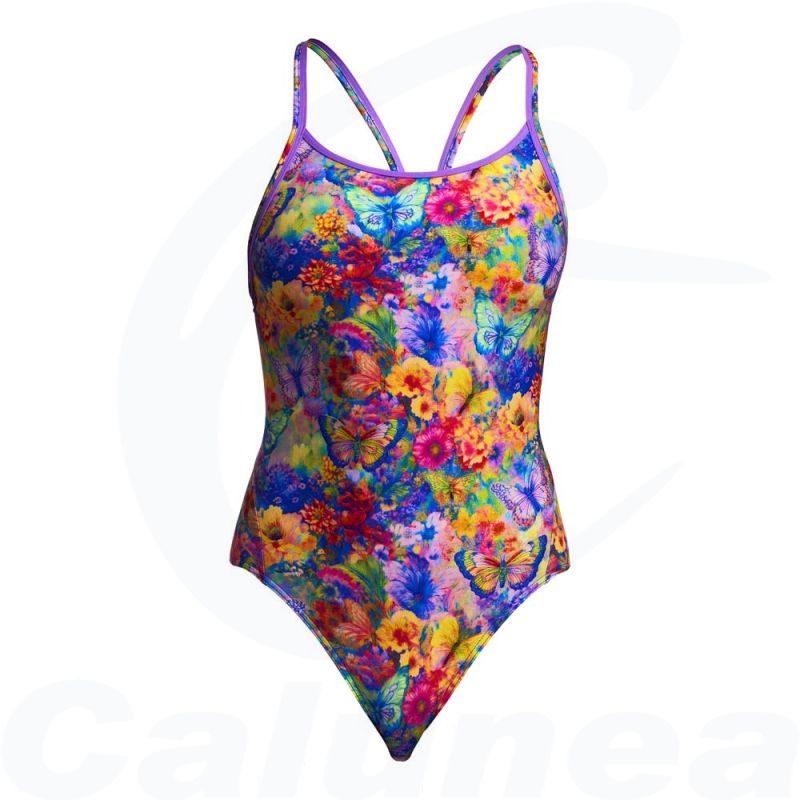 Image du produit Damesbadpak AUSTIN FLOWERS DIAMONDBACK FUNKITA - boutique Calunéa