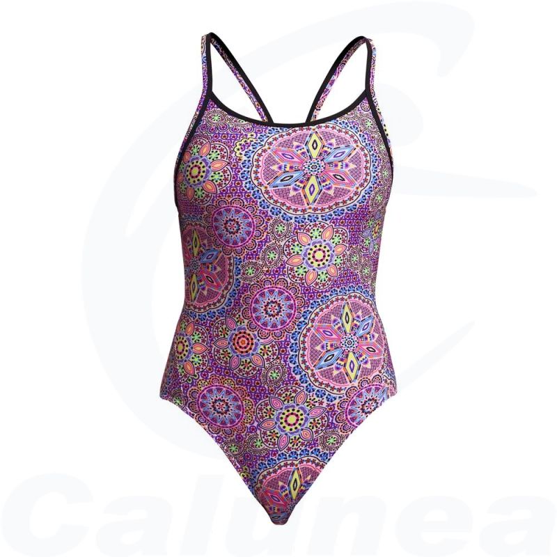 Image du produit Damesbadpak LOVE LACY DIAMONDBACK FUNKITA - boutique Calunéa