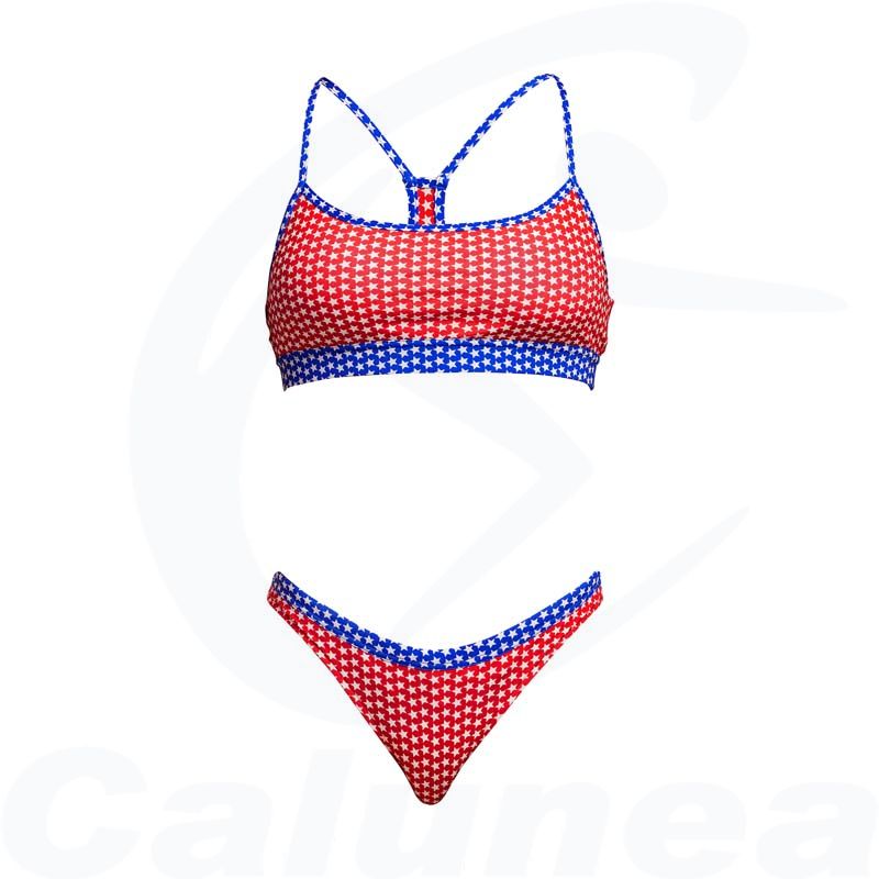 Image du produit 2-Delig damesbadpak / Bikini STAR POWER CROP TOP FUNKITA - boutique Calunéa