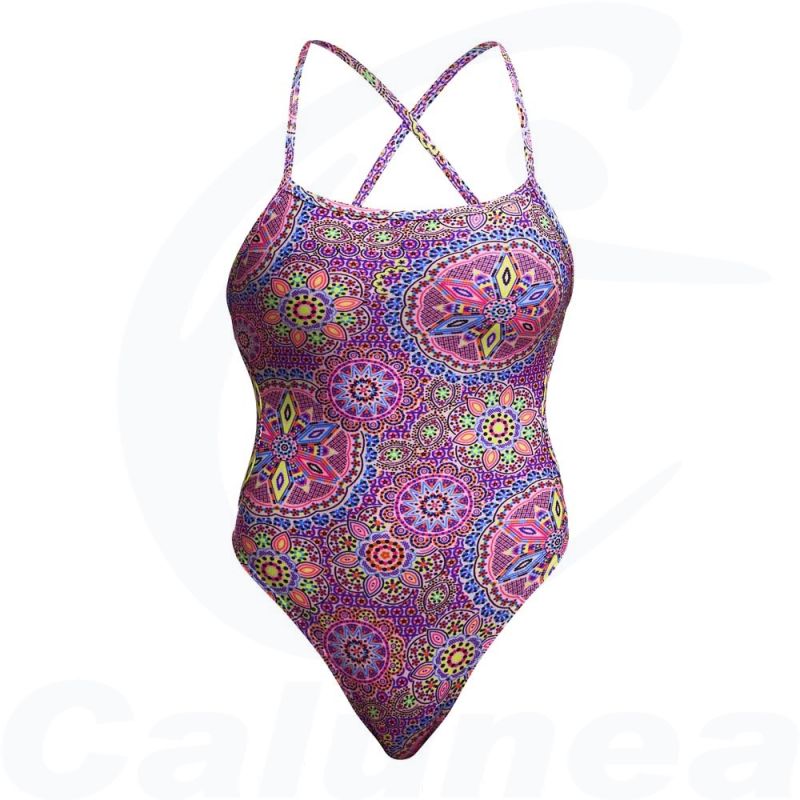 Image du produit Damesbadpak LOVE LACY CUT AWAY FUNKITA - boutique Calunéa