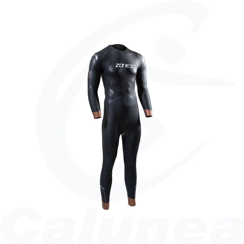 Image du produit Heren wetsuit MEN'S THERMAL AGILE WETSUIT ZWART / GOUD ZONE3 - boutique Calunéa