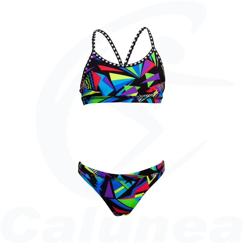 Image du produit 2-Delig meisjesbadpak / Bikini BEAT IT RACERBACK FUNKITA - boutique Calunéa