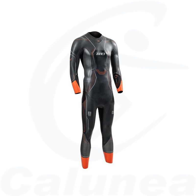 Image du produit Heren wetsuit MEN'S VANQUISH X WETSUIT ZWART / ORANJE ZONE3 - boutique Calunéa