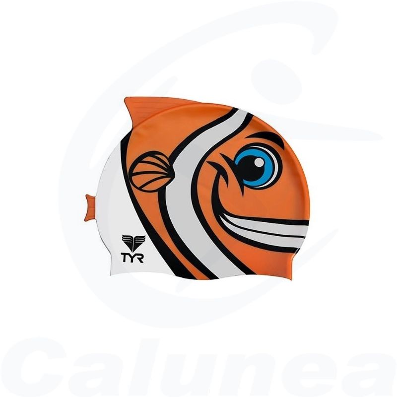 Image du produit Silicone badmuts kind CHARACTYRS HAPPY FISH ORANJE TYR - boutique Calunéa