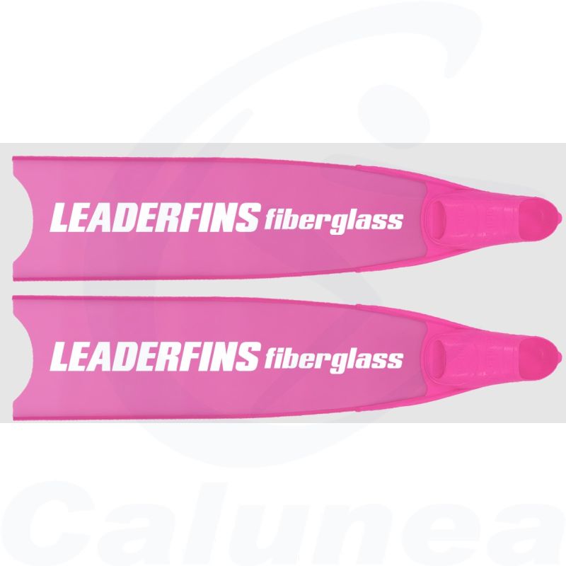 Image du produit Glasvezel zwemvliezen met lang blad PINK ICE BI-FINS LEADERFINS - boutique Calunéa