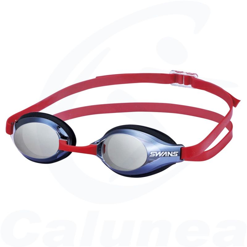 Image du produit Wedstrijd zwembril SR-3M ROOK / ZILVER SPIEGELGLAS SWANS - boutique Calunéa