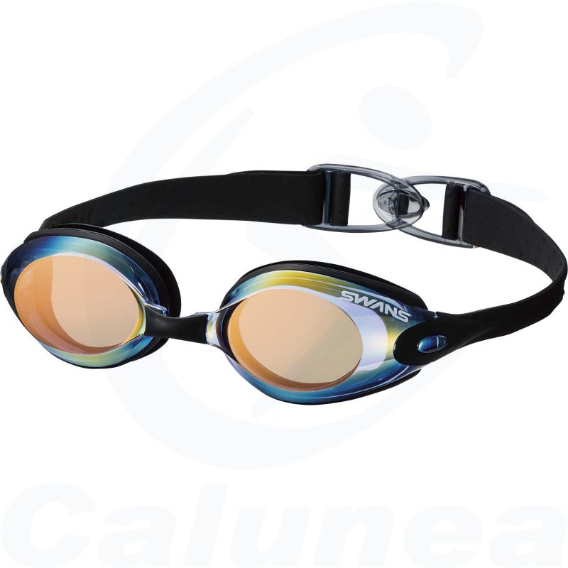 Image du produit Aquafitness zwembril SWB-1 BLAUW / ORANJE SPIEGELGLAS SWANS - boutique Calunéa