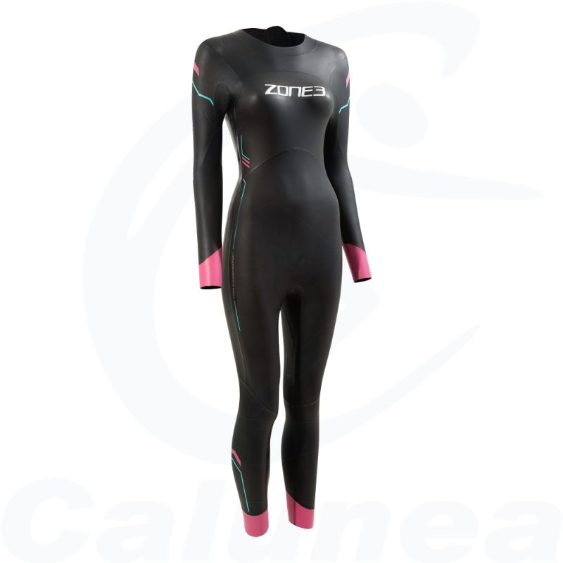 Image du produit Dames wetsuit WOMEN'S AGILE WETSUIT ZWART / ROZE ZONE3 - boutique Calunéa
