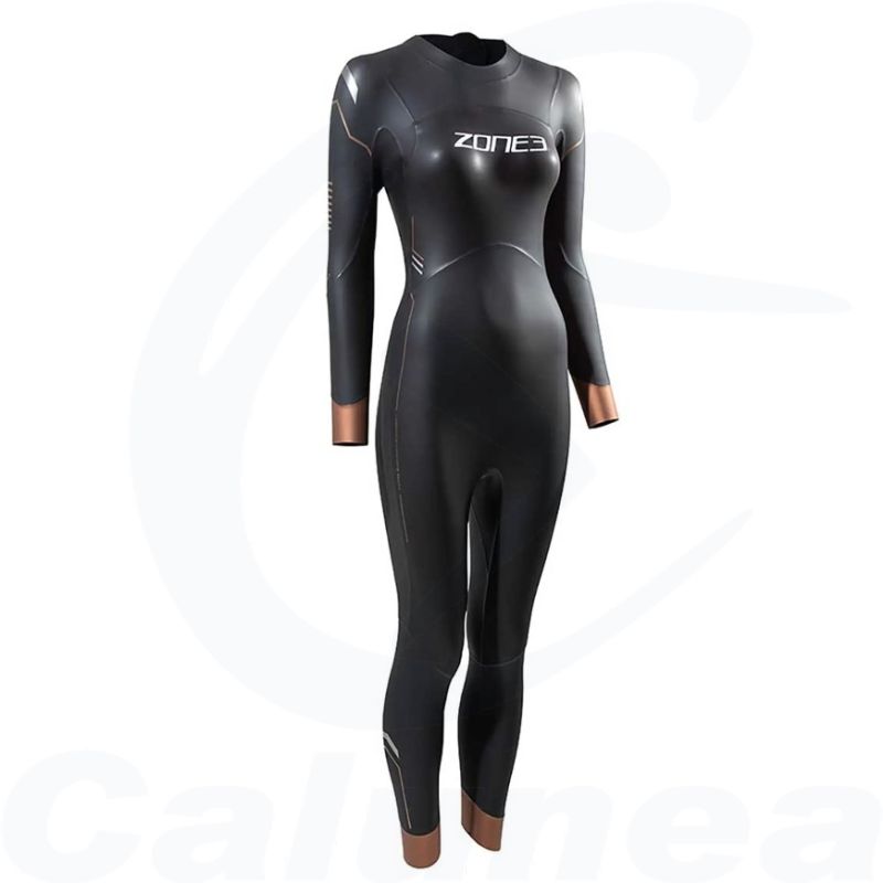Image du produit Dames neopreen wetsuit THERMAL AGILE zwart / goud ZONE3 - boutique Calunéa