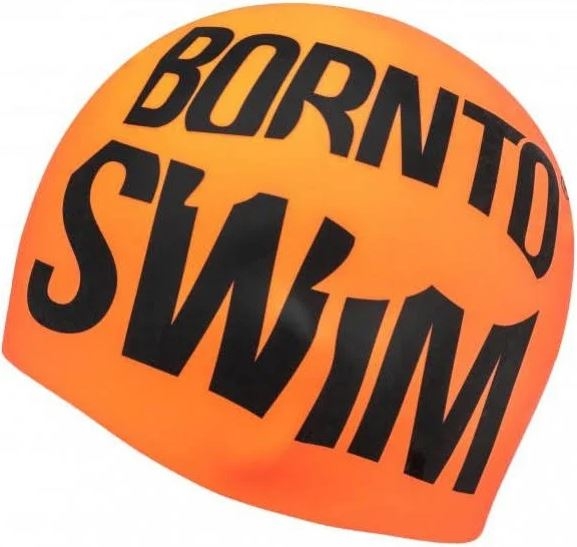 Bonnet de bain SEAMLESS BORN TO SWIM - Orange